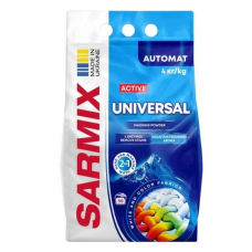 Пральний порошок SARMIX універс. 4000г Active Universal, д/всіх видів білизни (2)
