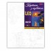 Картина за номерами SANTI Захід сонця на узбережжі 40х50 см LED підсвітка