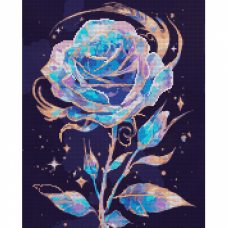 Алмазна мозаїка SANTI Блискуча троянда 40х50 см на підрамнику