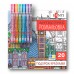 Розмальовка-антистрес SANTI "Подорож країнами", 10арк. з гелевими ручками /450252/ 