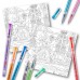 Розмальовка-антистрес SANTI "Подорож країнами", 10арк. з гелевими ручками /450252/ 
