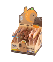 Ручка кулькова авт. ZiBi KIDS Line 2106 CAPYBARA TOY 0,7мм синя (36) /ZB.2106/