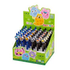 Ручка кулькова авт. ZiBi KIDS Line 2108 SPACE TEAM 0,7мм синя (36) /ZB.2108/