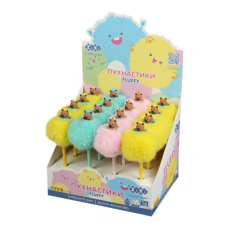 Ручка кулькова ZiBi KIDS Line 2015 FLUFFY CAPYBARA 0,7мм синя (16) /ZB.2015/