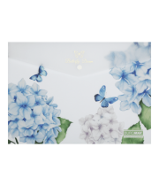 Папка на кнопці А4  BUROMAX 3943-00 ARABESKI прозора (12) /BM.3943-00/