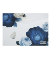 Папка на кнопці А4  BUROMAX 3943-03 ARABESKI темно-синя (12) /BM.3943-03/