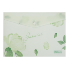 Папка на кнопці А4  BUROMAX 3943-38 ARABESKI м'ятна (12) /BM.3943-38/