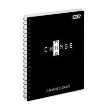 Блокнот YES А5 на спір. тв. пал. 80арк. Reset 152438 (клітинка) /152438/