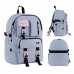 Рюкзак шкільний GoPack Education Teens GO26-2500L-1 сірий /GO26-2500L-1/