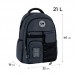 Рюкзак шкільний GoPack Education Teens GO26-184L-4 темно-сірий /GO26-184L-4/