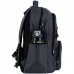 Рюкзак шкільний GoPack Education Teens GO26-184L-4 темно-сірий /GO26-184L-4/