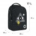 Рюкзак шкільний GoPack Teens GO26-135M-6 чорний /GO26-135M-6/