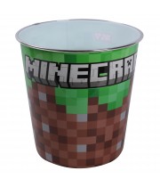 Корзина для смiття пласт. YES 708500, 5,5л Minecraft /708500/