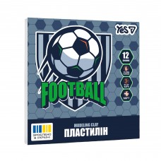 Пластилін Yes Football 12 кольорів 240 г
