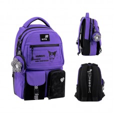 Рюкзак шкільний KITE Education teens HK26-2587M-1 Kuromi /HK26-2587M-1/