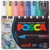 Набір маркерів художніх UNI POSCA  8кол. PC-1MR 8C (0,7мм) /PC-1MR 8C/