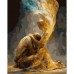 Картина за номерами SANTI "Обійми світла", 40*50см, LED підсвітка
