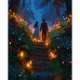 Картина за номерами SANTI "Романтична прогулянка", 40*50см, LED підсвітка