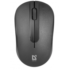 Мишка Defender оптична MM-285 Datum USB black, бездротова