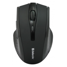 Мишка Defender оптична MM-665 Accura USB чорна, бездротова