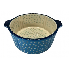 Форма для запікання Limited Edition Maison SD1038-19 (19x16x7см) кругла з ручками, керамічна