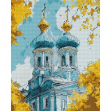 Алмазна мозаїка SANTI Софія Київська 40х50 см на підрамнику