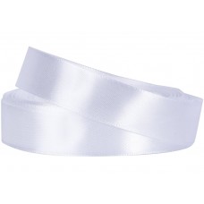 Стрічка декоративна сатин MAXI MX62194-1 1,8см*22м, біла /MX62194-1/