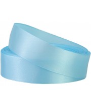 Стрічка декоративна сатин MAXI MX62209-70 2,5см*22м, блакитна /MX62209-70/