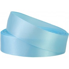 Стрічка декоративна сатин MAXI MX62209-70 2,5см*22м, блакитна /MX62209-70/