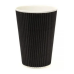 Стакан одноразовий паперовий гофра 340мл (25) /4024/