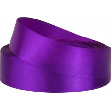 Стрічка декоративна сатин MAXI MX62219-46 2,5см*22м, фіолетова /MX62219-46/