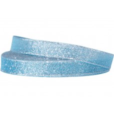 Стрічка декоративна парча MAXI MX62243-70 1,2см*22м, блакитна /MX62243-70/