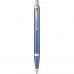 Ручка кулькова PARKER 29 432 "IM Rituals Peaceful Blue хром + Пакет Parker Rituals /29 432/