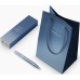 Ручка кулькова PARKER 29 432 "IM Rituals Peaceful Blue хром + Пакет Parker Rituals /29 432/