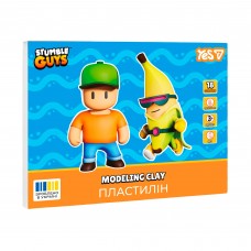 Пластилін Yes Stumble Guys 18 кольорів 360 г