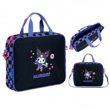 Сумка-порфель KITE HK26-589-1 Kuromi, A4, 1 відділення /HK26-589-1/