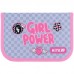 Пенал без наповнення 1 відділення KITE K26-621-5 Girl's Power, з клапаном /K26-621-5/