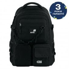 Рюкзак шкільний KITE Education teens K26-1018XL-1 Fear Less, чорний /K26-1018XL-1/