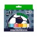 Крейда кольорова Yes Football JUMBO 6 штук