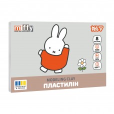 Пластилін Yes Miffy 8 кольорів 160 г