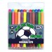 Фломастери Yes Football 24 кольори