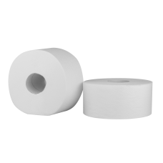 Папір туалетний  BUROCLEAN  ДЖАМБО 120м, білий (6) /10100065/