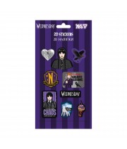 Наліпки YES 708828 Wednesday (18шт) 2D /708828/