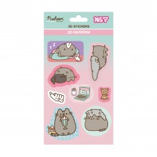 Наліпки YES 708841 Pusheen (16шт) 2D /708841/