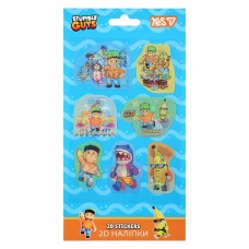 Наліпки YES 708844 Stumble Guys (14шт) 2D /708844/