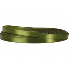 Стрічка декоративна сатин MAXI MX62163-108 0,5см*22м, оливкова /MX62163-108/