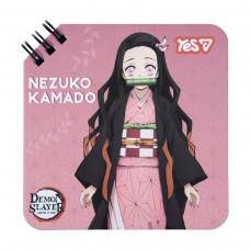 Блокнот Yes Demon Slayer Nezuko 110x110 80 аркушів  лінія