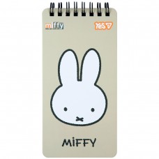 Блокнот Yes Miffy Beige 80x160 60 аркушів клітинка