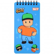 Блокнот Yes Stumble Guys 80x160 60 аркушів клітинка