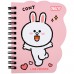 Блокнот Yes Line Friends Cony pink В7 60 аркушів клітинка
